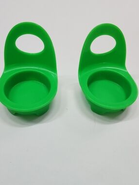 Fisher Price Little People Ice Cream Set Of 2 Green Replacement Chairs